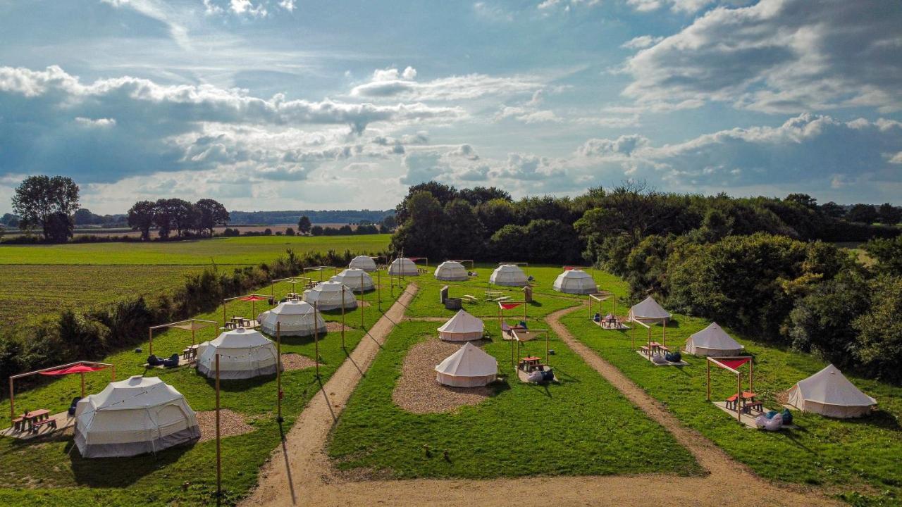 Готель Domo Camp - Nature Glamping Hof Viehbrook Rendswuhren Екстер'єр фото