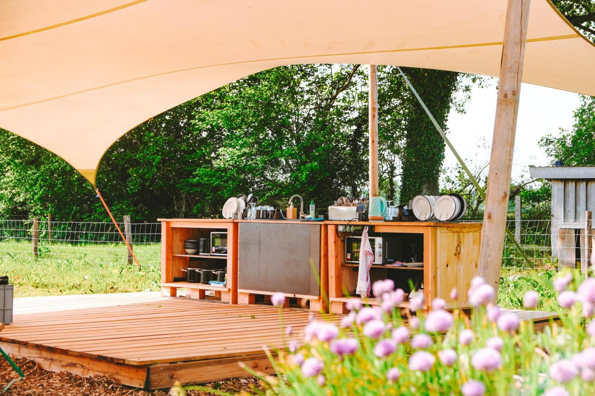 Готель Domo Camp - Nature Glamping Hof Viehbrook Rendswuhren Екстер'єр фото